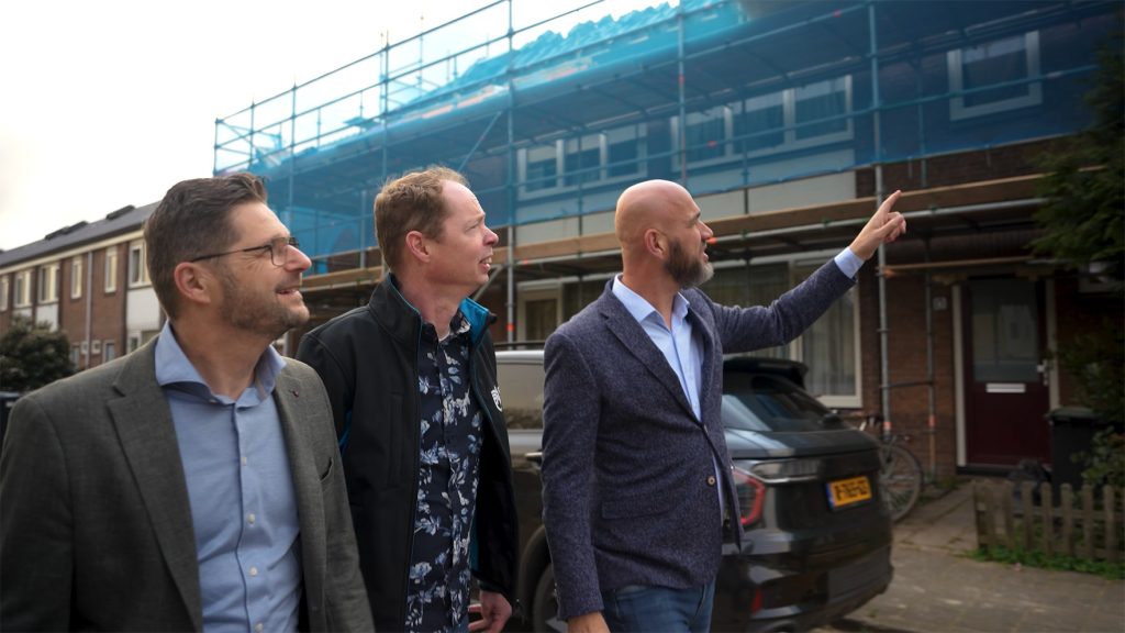 3 partijen betrokken bij renovatie: bouwer, installateur en fabrikant